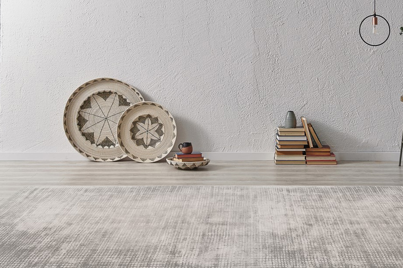 Padiro Teppich »Bridget 125«, rechteckig, 10 mm Höhe, Kurzflor, Hoch-Tief-S günstig online kaufen