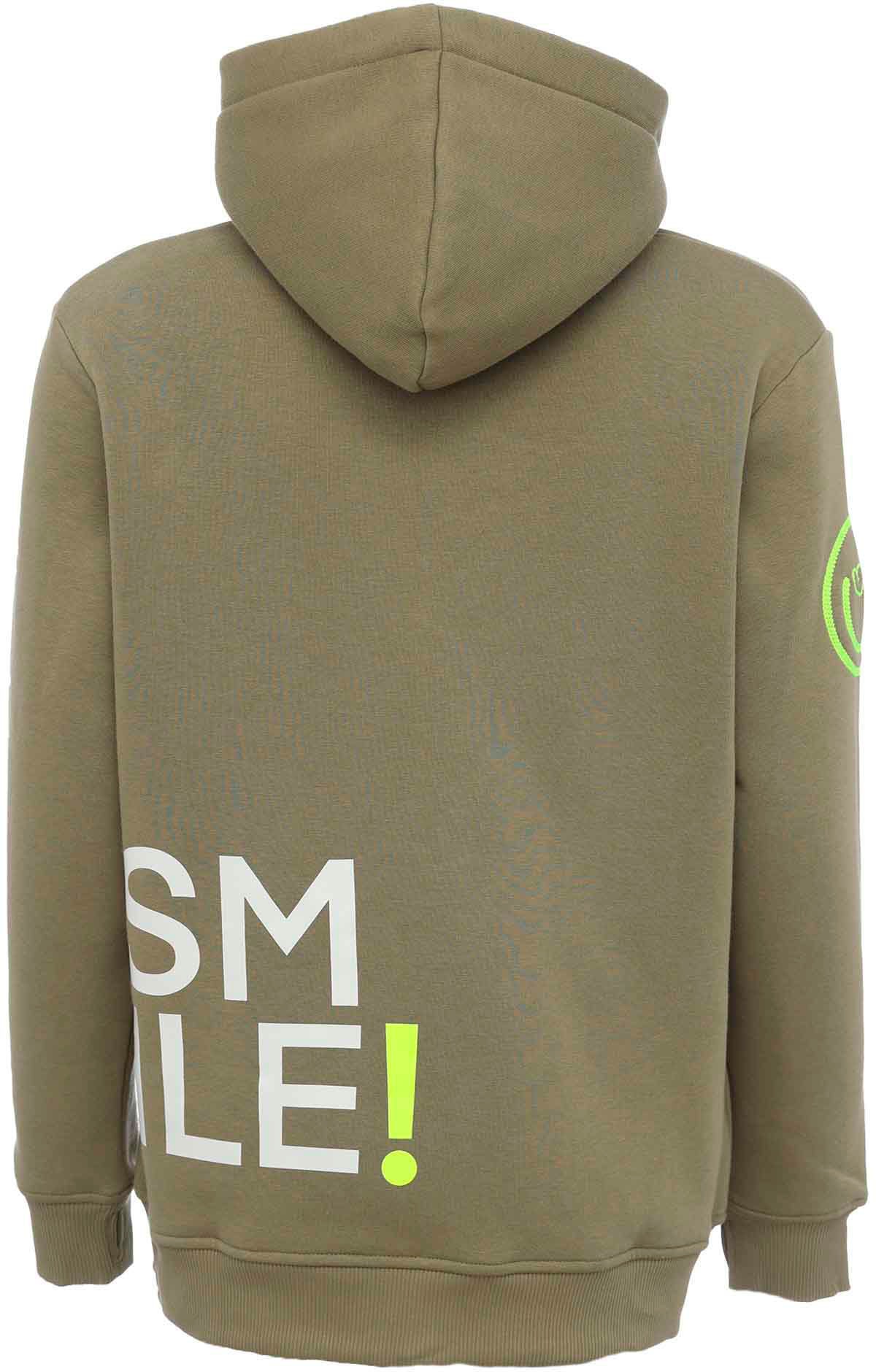 Zwillingsherz Hoodie »"Alissa"«, Langarm, Kapuze, Neon-Details, Kordelzug, Frontprint, Kängurutasche