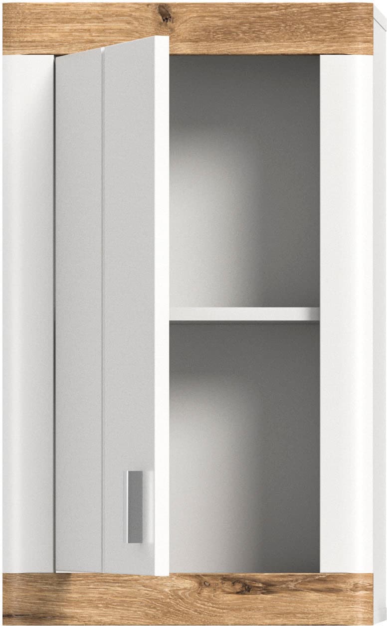 Home affaire Hängeschrank »Landsby, Breite 45 cm, 1 Tür (Türanschlag wechselbar), 1 Einlegeböden«, (1 St.), Badmöbel, Badschrank, Schrank, Wandschrank, Bad, Badezimmer