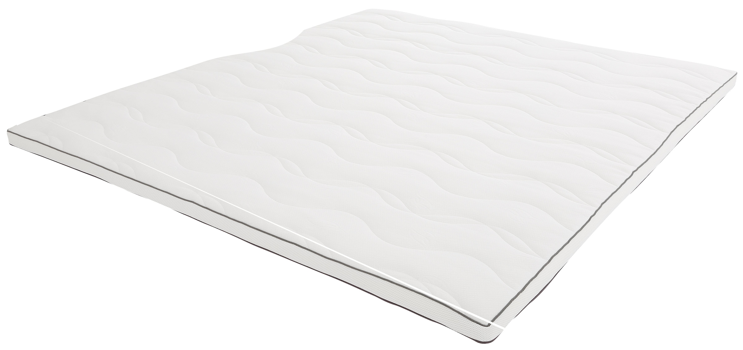 OTTO products Boxspringbett LED-Beleuchtung, mit zertifizierten, recycelten Bezugsstoffen