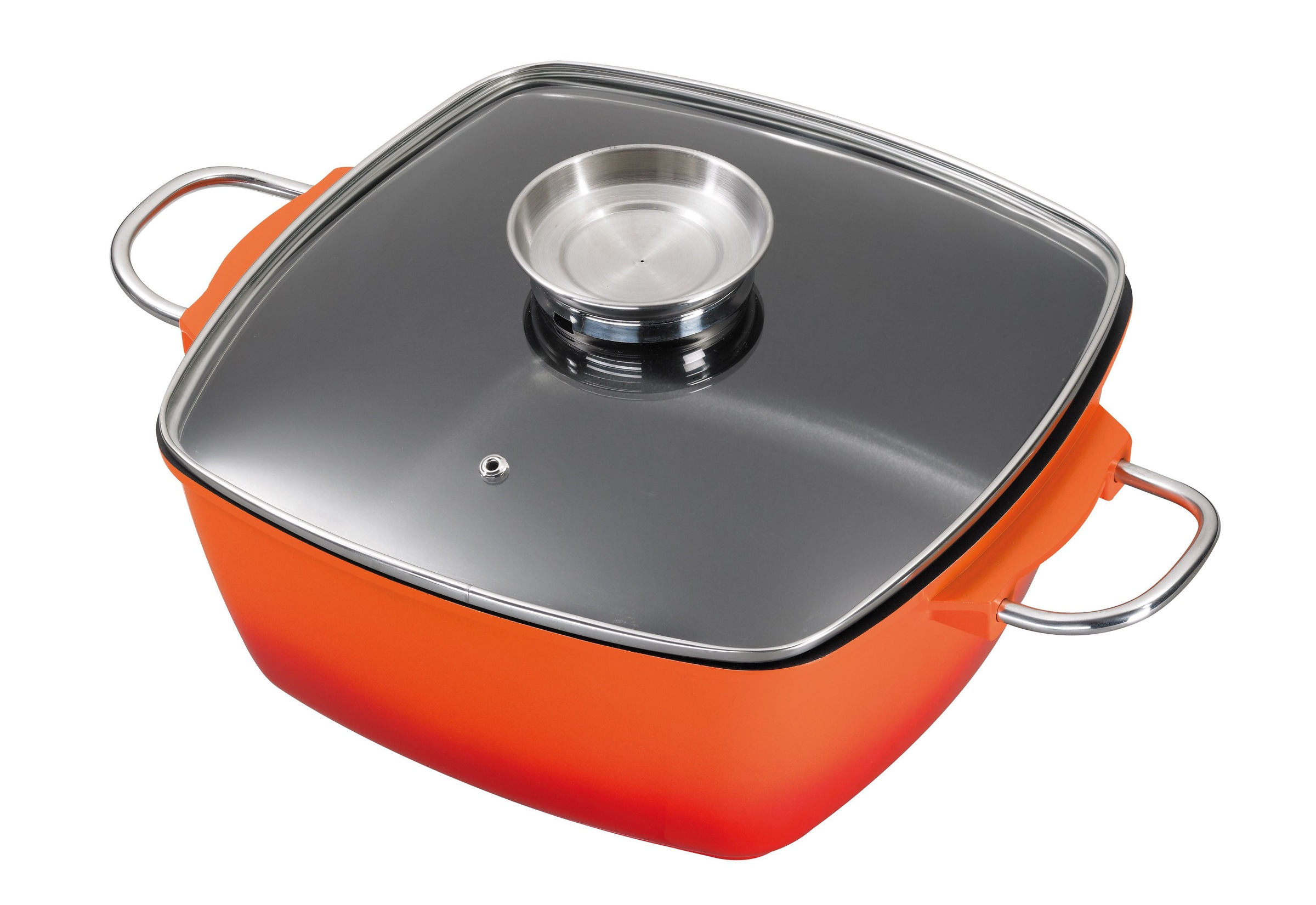 KING Bräter »7L Aluguss« Aluminiumguss 1 Stk. tlg. mit Glasdeckel und Aroma günstig online kaufen