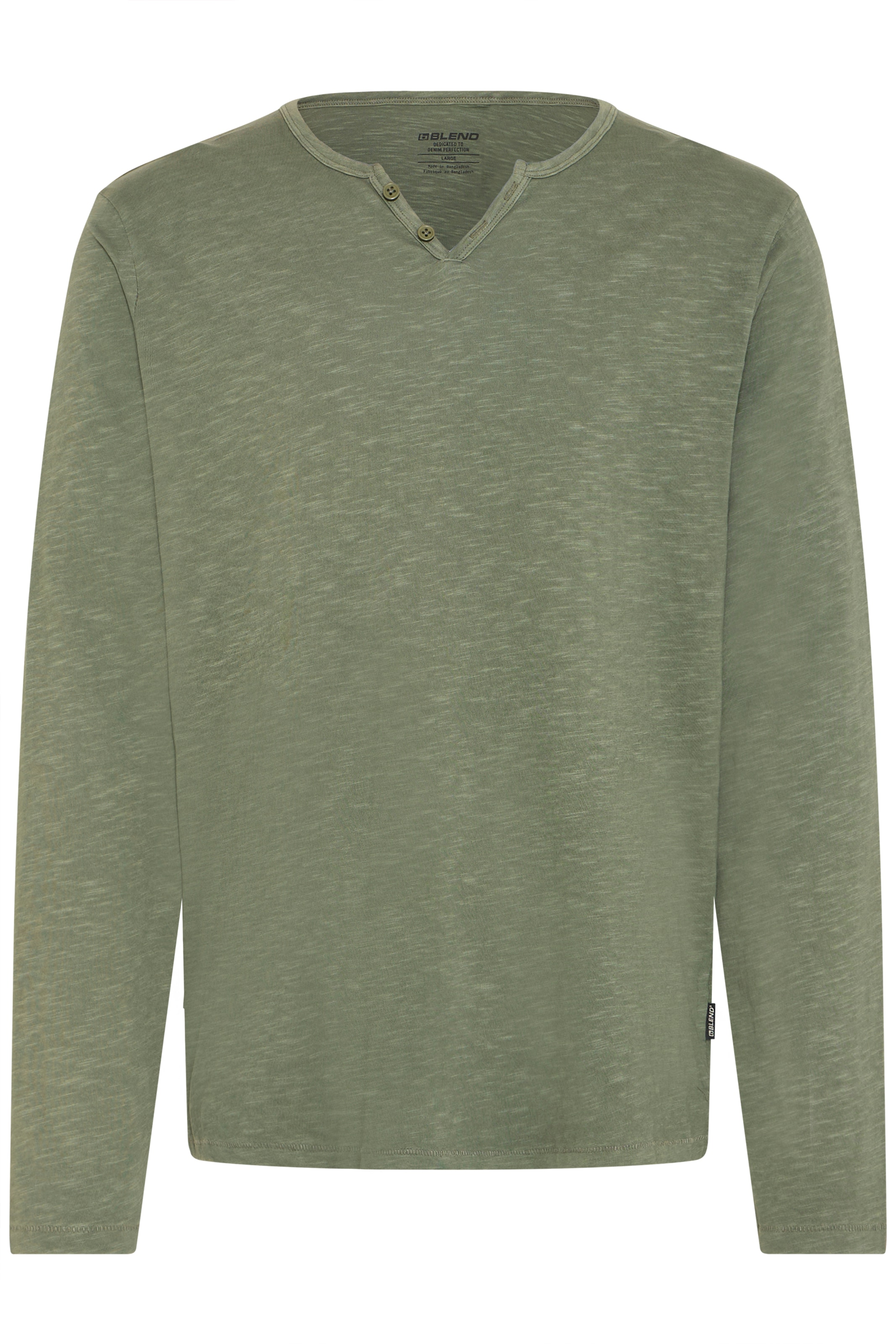 Blend T-Shirt »BHIVALDE SPILT NCK L/S TEE«