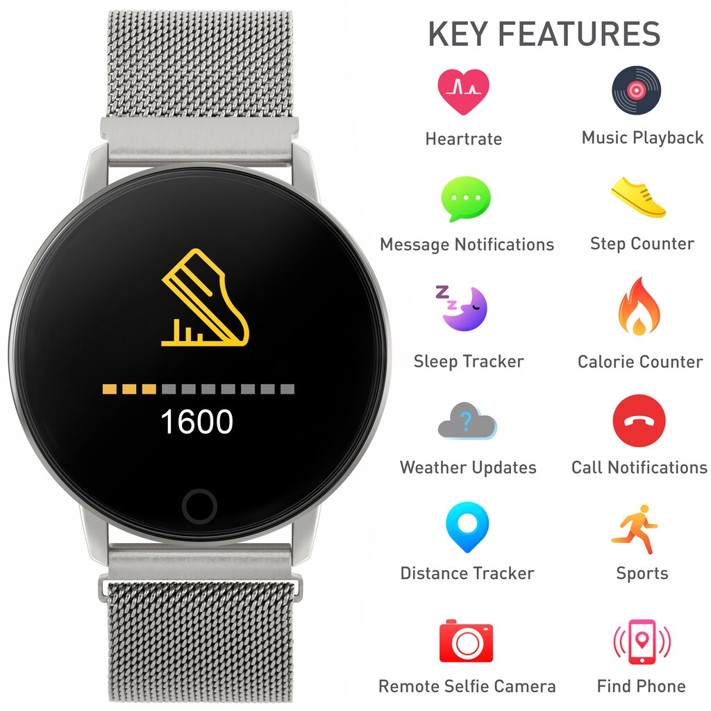 REFLEX ACTIVE Smartwatch »Serie 5, RA05-4015«