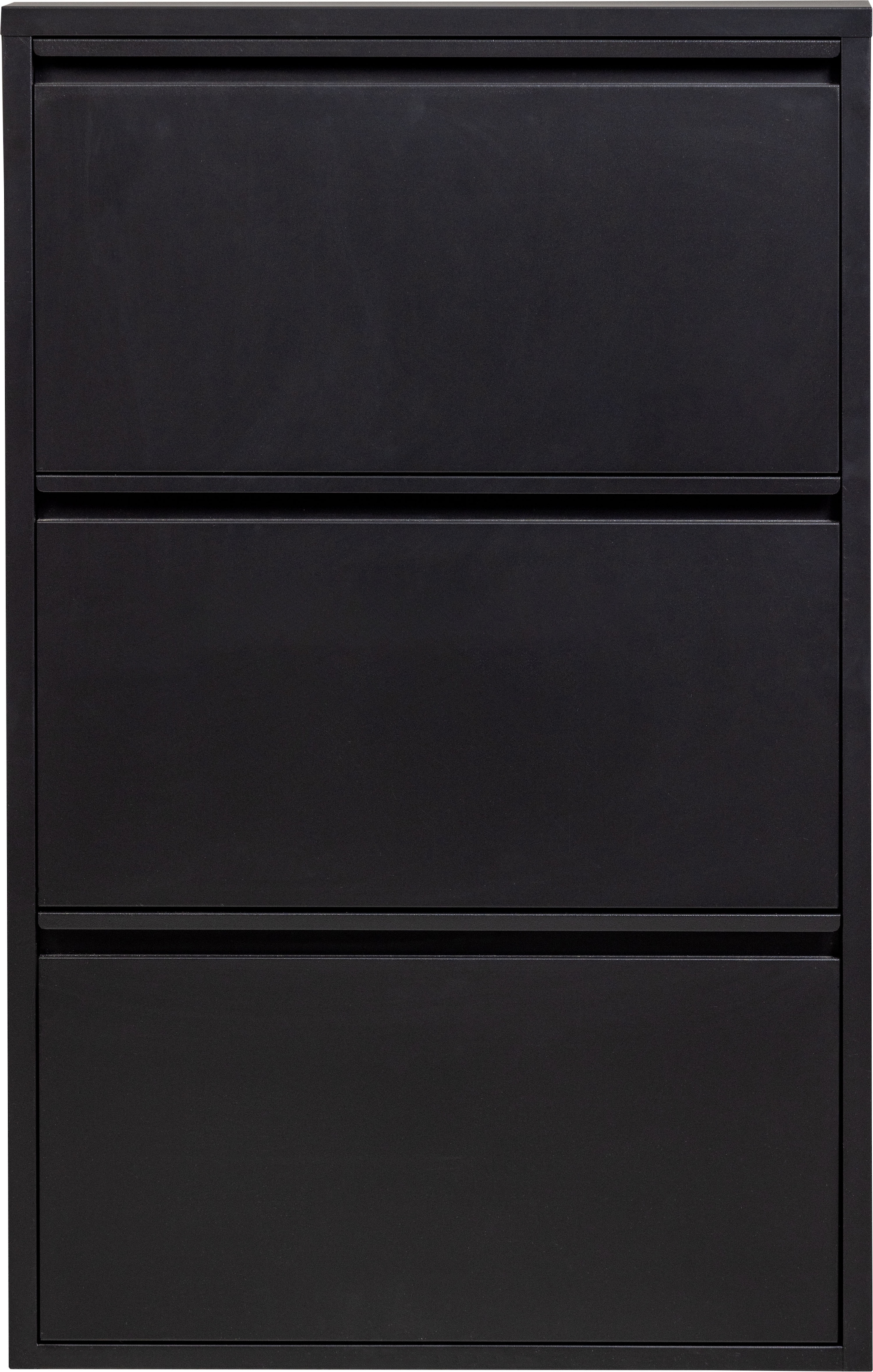 WOOOD Schuhschrank »Sandburg«, mit drei Fächern, Breite 66 cm