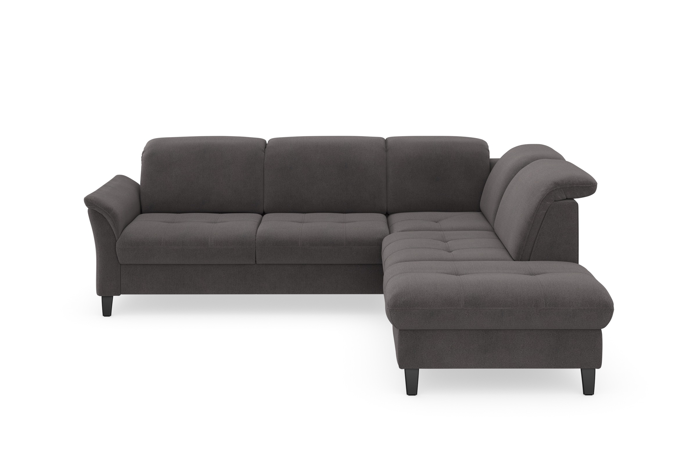 sit&more Ecksofa »Maggiore L-Form«, wahlweise mit Kopfteilverstellung, Bettfunktion und Stauraum