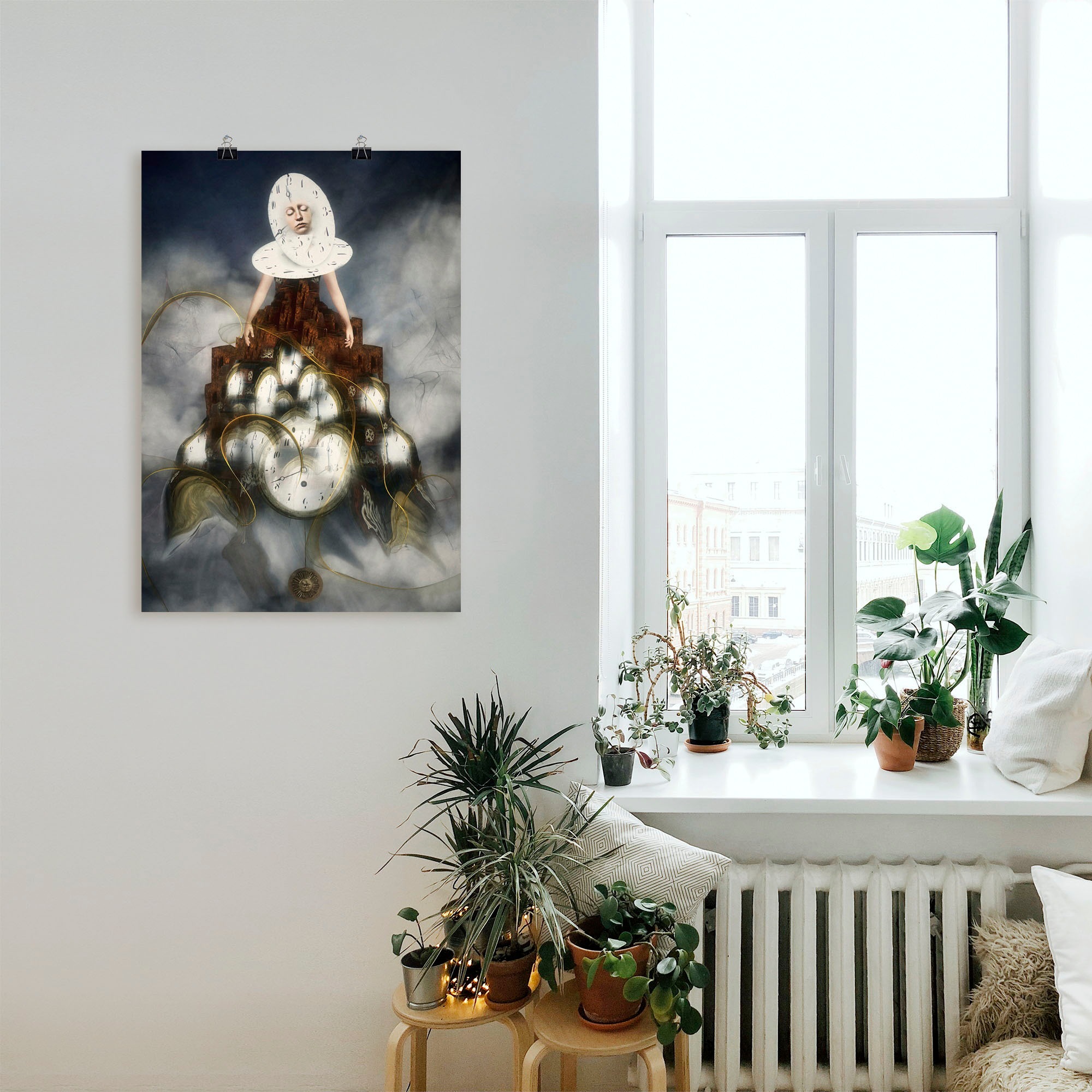 Artland Wandbild »Langeweile«, klassische Fantasie, (1 St.), als Alubild, Leinwandbild, Wandaufkleber oder Poster in versch. Größen