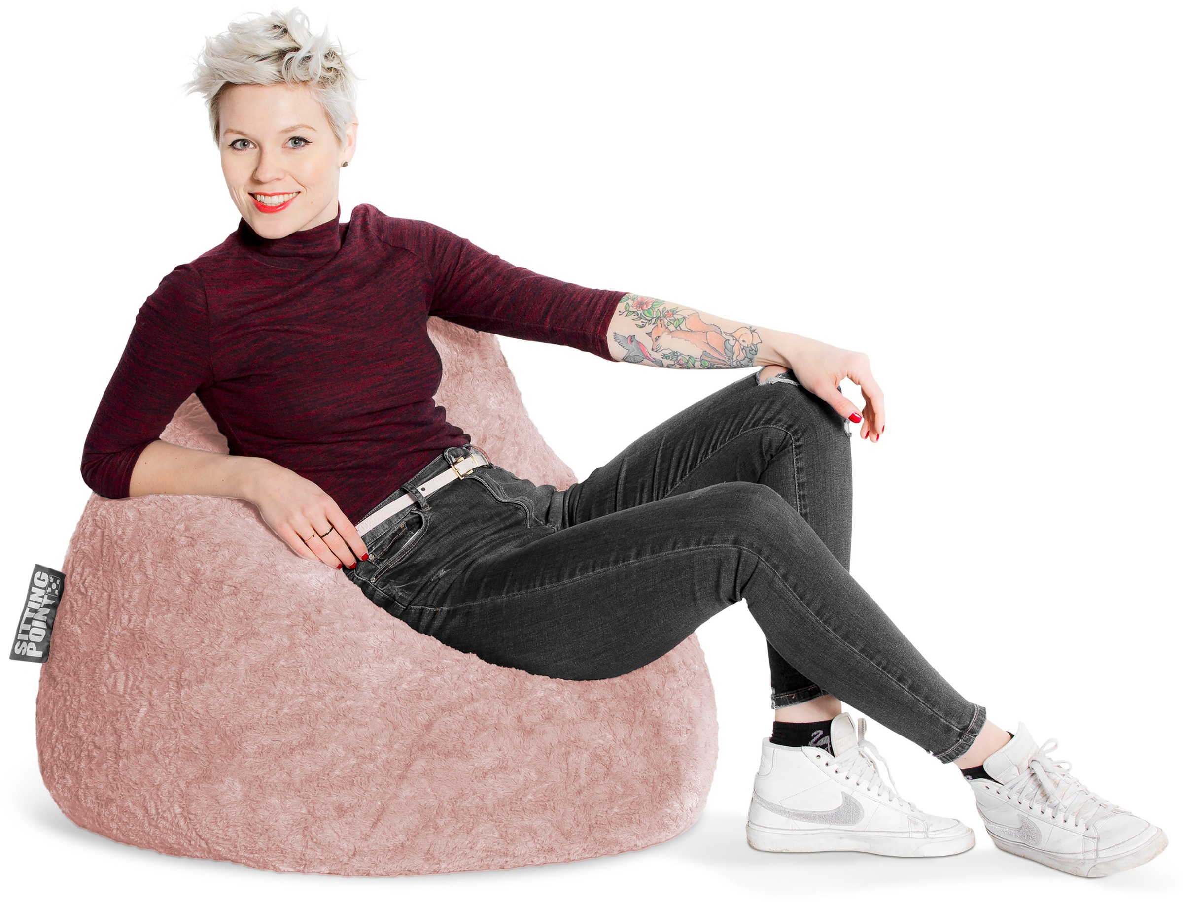Magma Heimtex Sitzsack »BeanBag FLUFFY XL«, (1 St.)