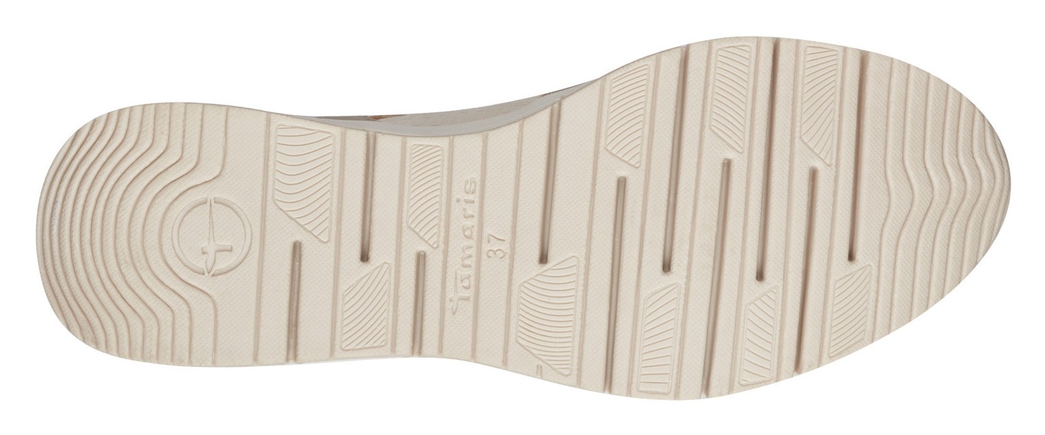 Tamaris Keilsneaker  , Freizeitschuh, Halbschuh, Schnürschuh mit Außenreißverschluss