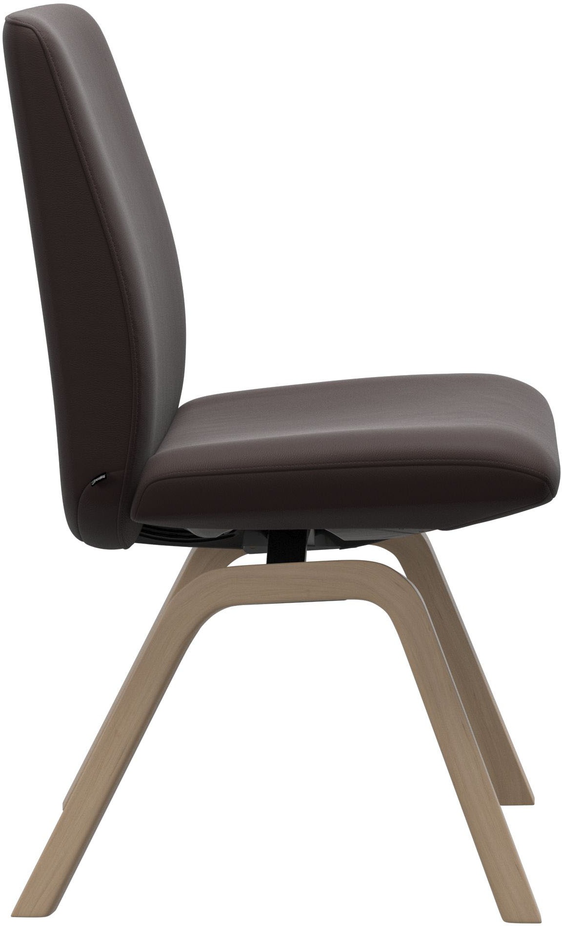 Stressless® Polsterstuhl »Laurel«, Leder PALOMA, Low Back, Größe L, mit schräggestellten Beinen in Eiche natur