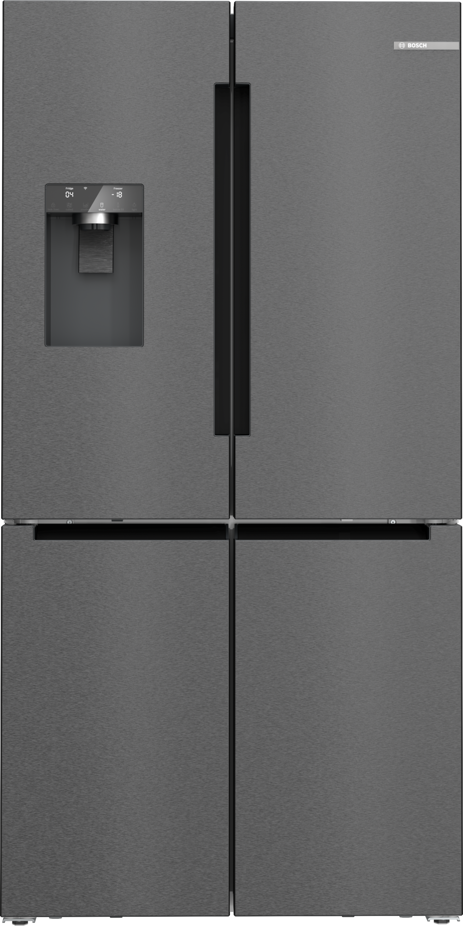 BOSCH Multi Door Serie 6 »KFI96AXEA« 183 cm hoch 90,5 cm breit schwarz