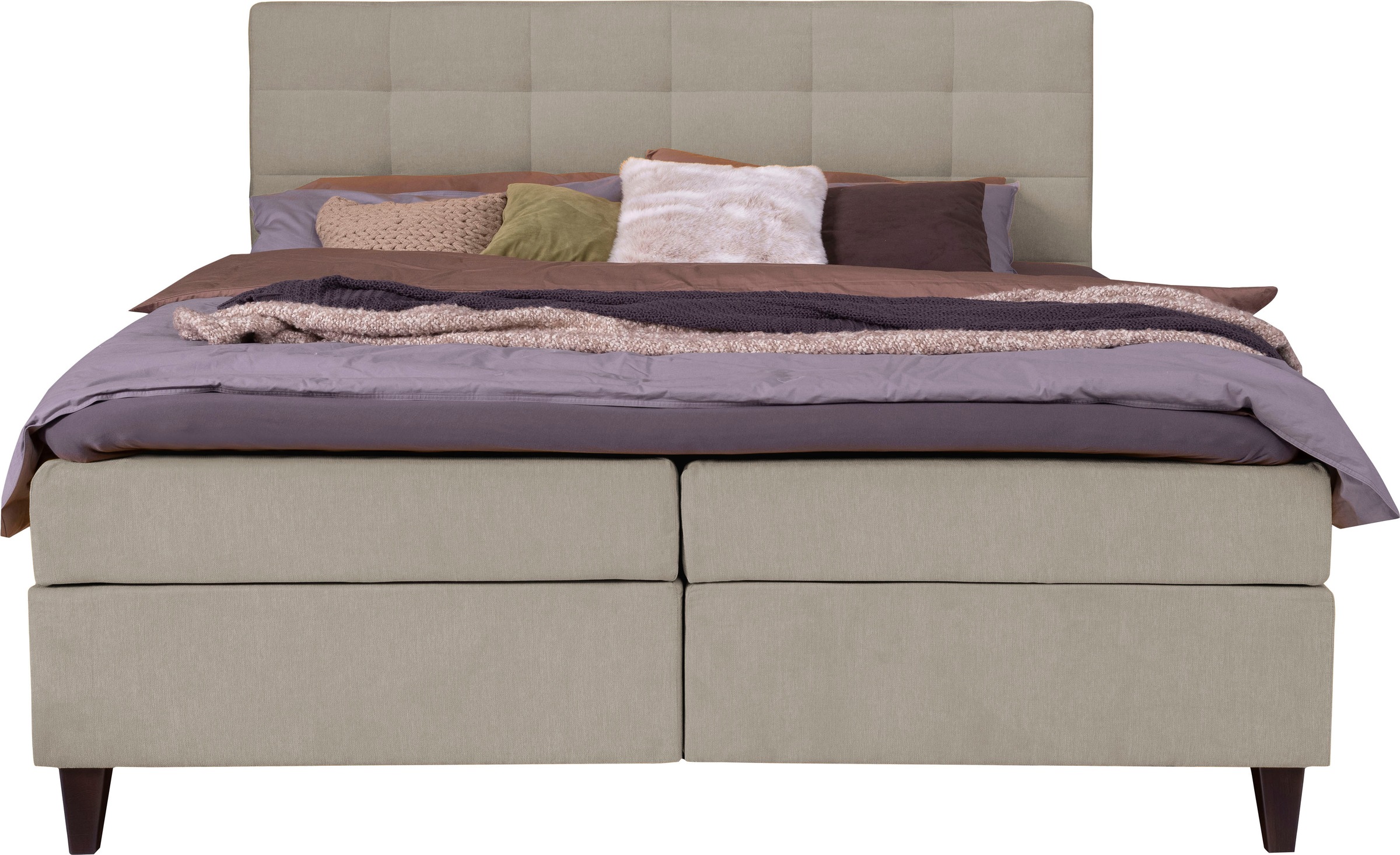 3. Bild von ADA trendline Boxspringbett »Neomi«, inklusive Matratze und Topper