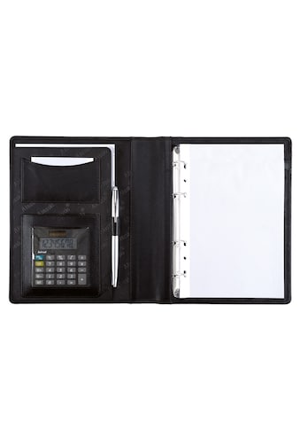 Alassio® Ringbuchmappe »DIN A5, Benaco«, mit Taschenrechner kaufen