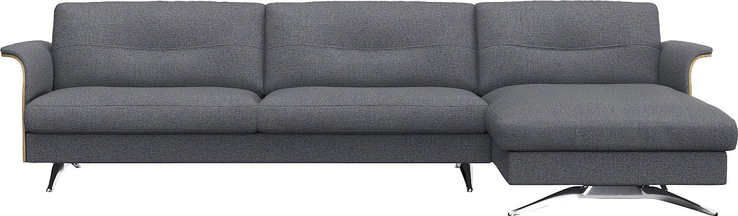 FLEXLUX Ecksofa »Glow Designsofa, bequem und komfortabel durch hochwertigen günstig online kaufen