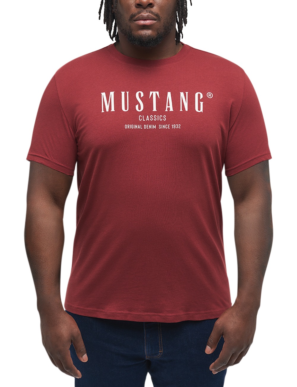 MUSTANG Kurzarmshirt T-Shirt online Print-Shirt« »Mustang bei