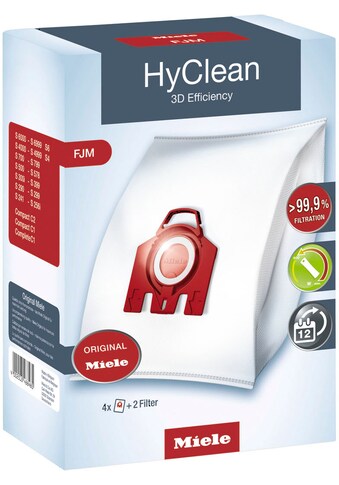 Miele Staubsaugerbeutel »HyClean 3D Efficiency FJM«, 4er- Pack kaufen
