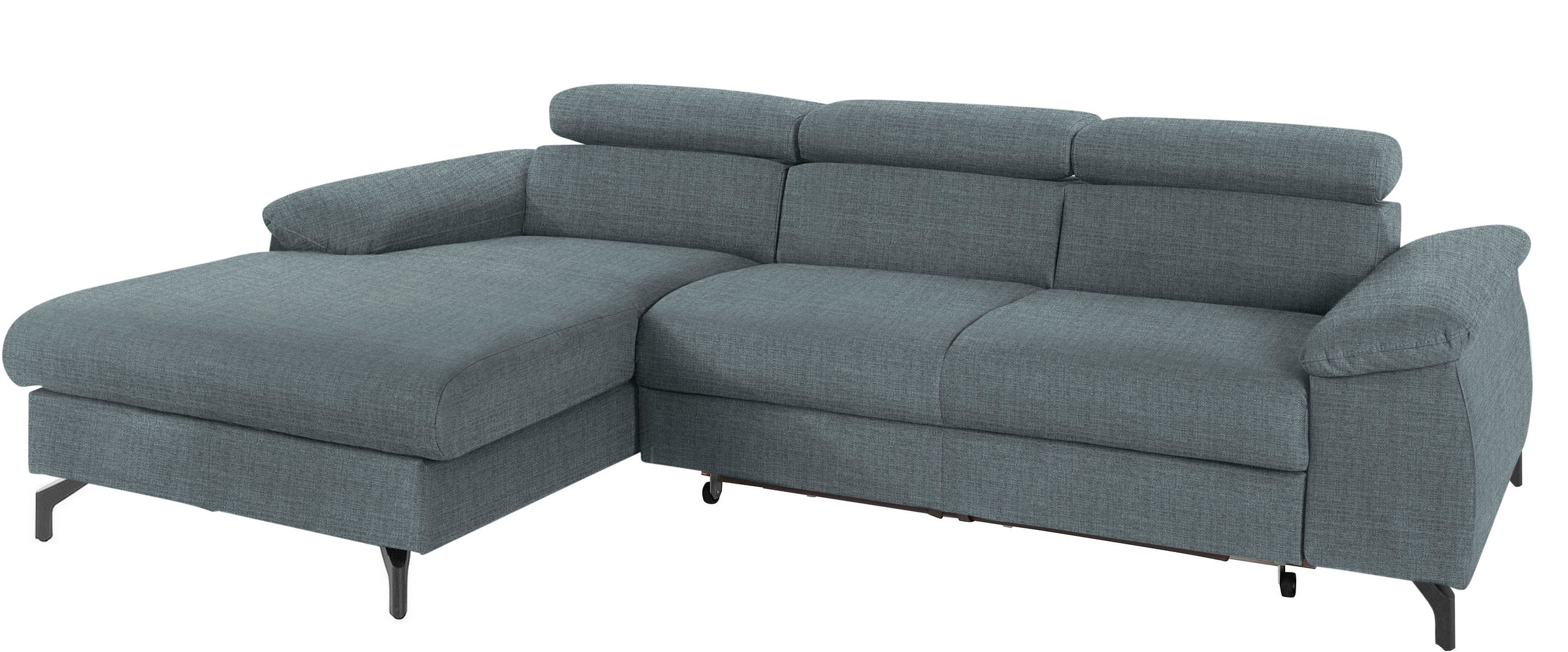 COTTA Ecksofa "Kitty L-Form", mit Kopfteilverstellung, wahlweise mit Bettfu günstig online kaufen