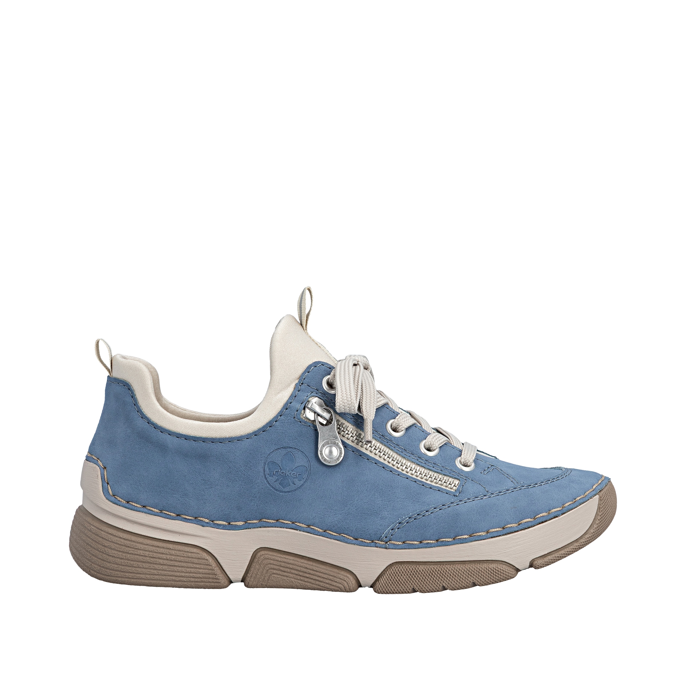 Rieker Slip-On Sneaker  Schlupfschuh, Halbschuh, Freizeitschuh mit weicher Innensohle