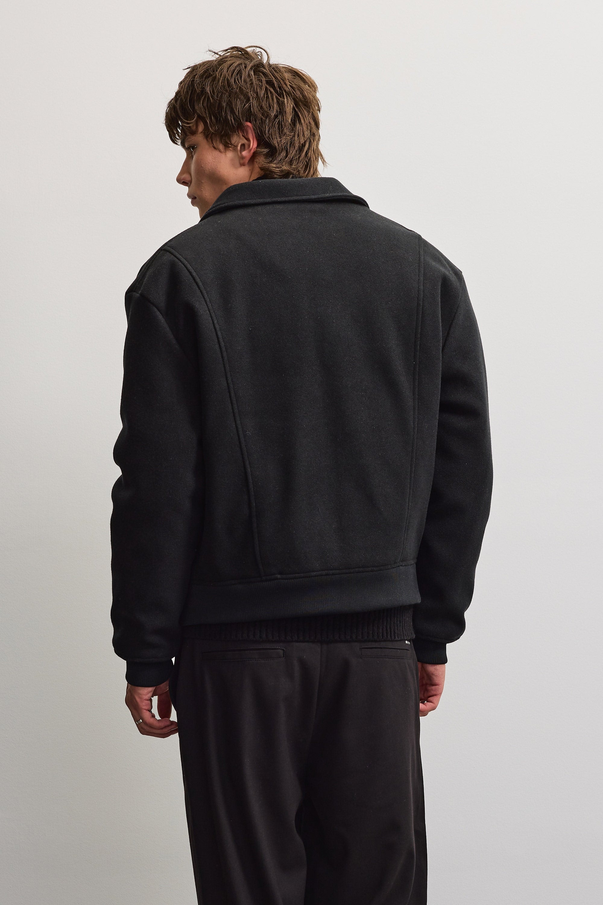 PEGADOR Bomberjacke »AIKEN WOOLOPTIC BOMBER JACKET« Kunstfaser, regular fit