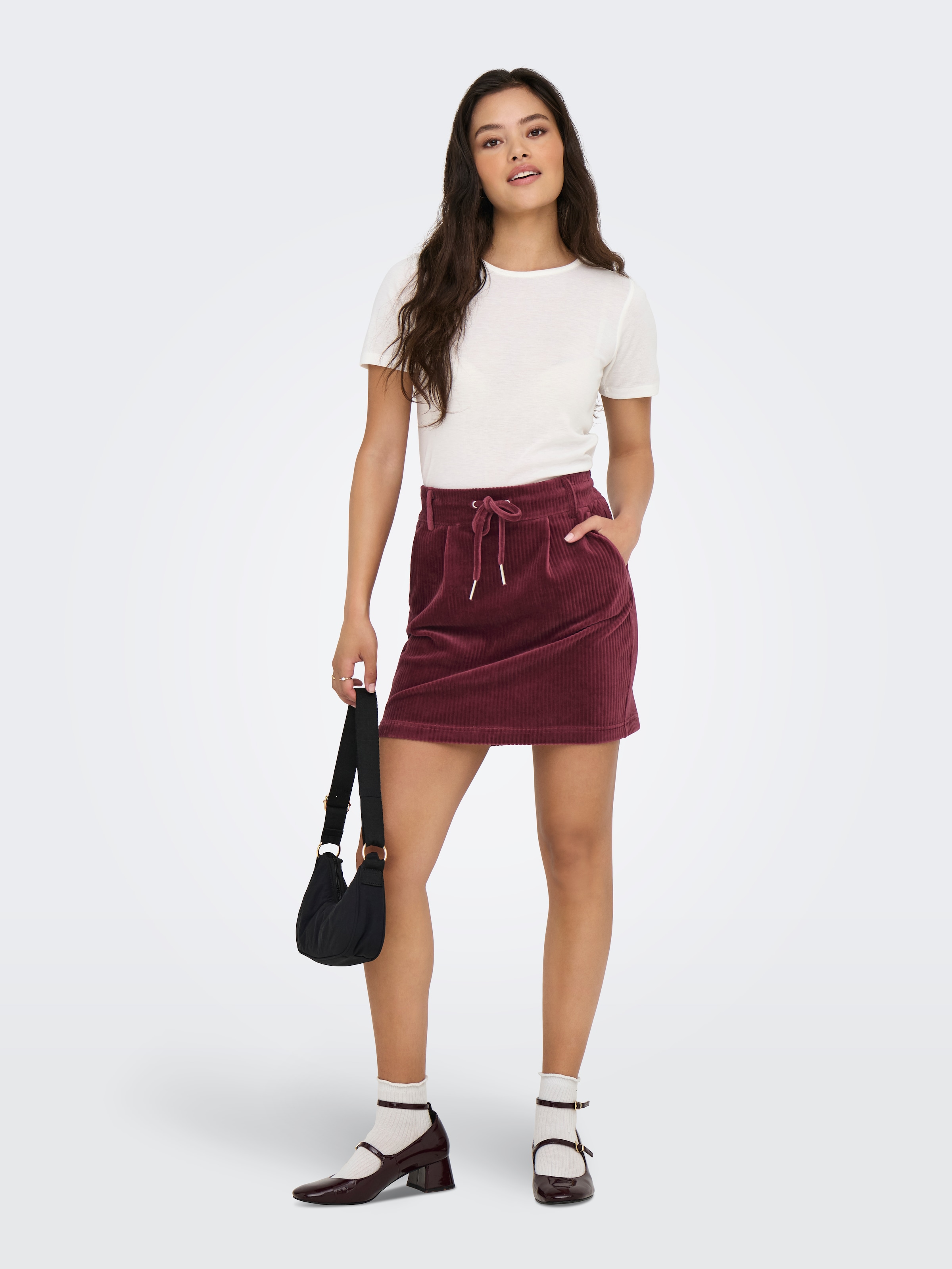 ONLY Cordrock »ONLPOPTRASH CORDEROY SKIRT PNT«