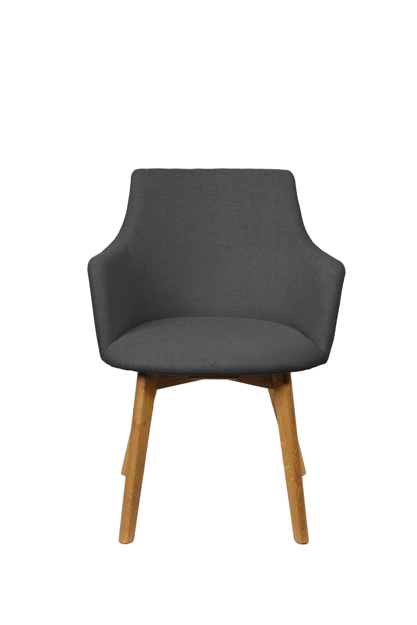 Home affaire Essgruppe »Ena Sitzgruppe für Küche/Esszimmer, Esstisch mit 4 Polsterstühlen 5tlg«, (Set, 5 tlg., 5-tlg), Stuhlbeine in Eiche Natur oder Buche Schwarz, Tisch 180 cm, U-Gestell