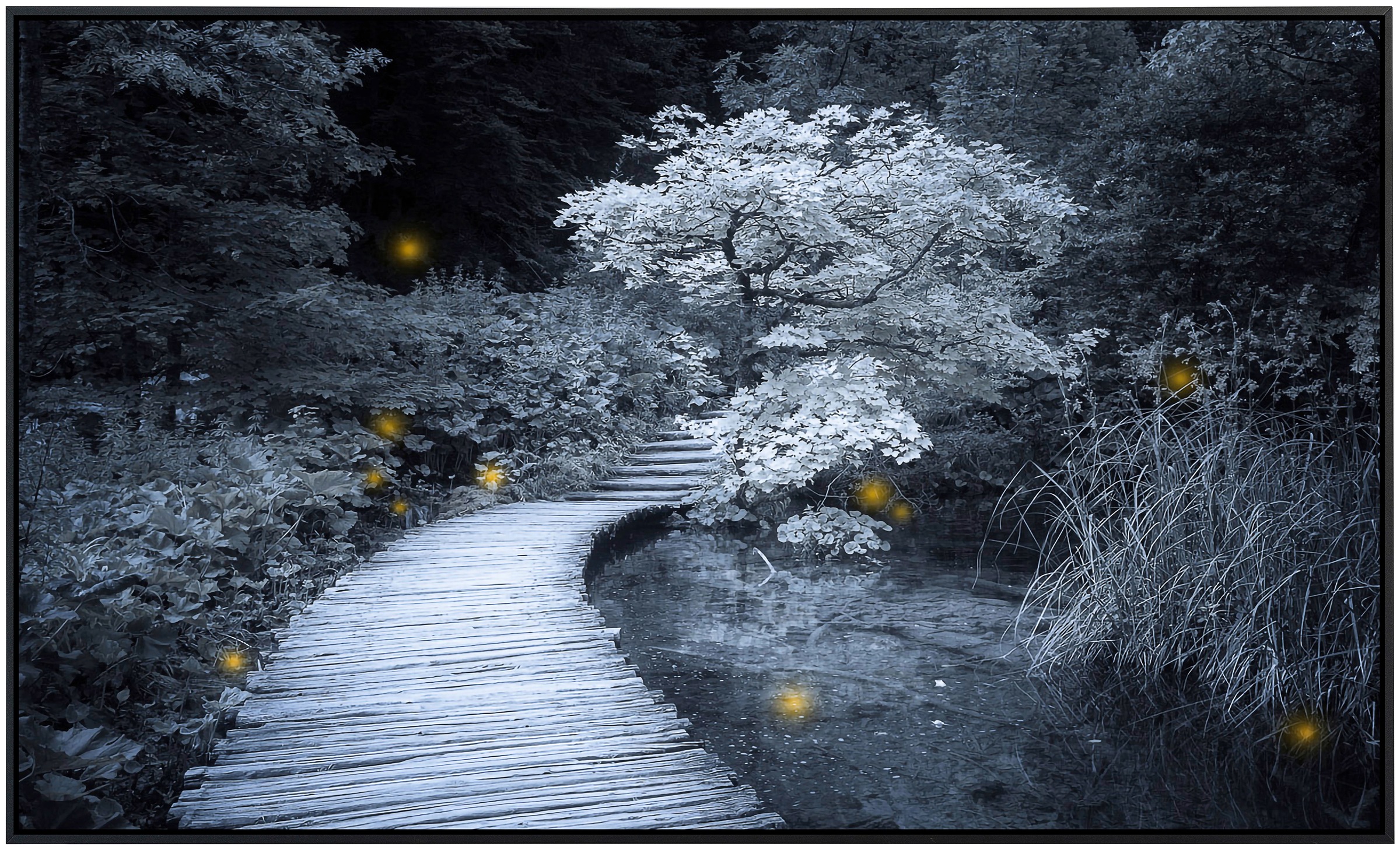 Papermoon Infrarotheizung »Las Vegas bei Nacht« sehr angenehme Strahlungswärme