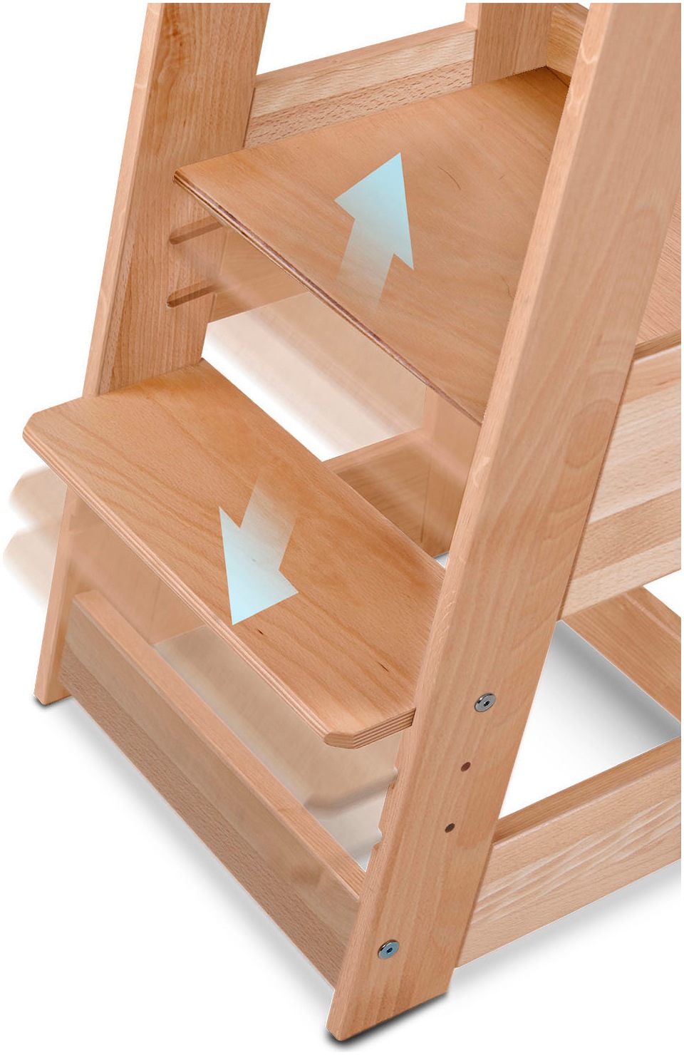 tiSsi® Stehhilfe »Zwillings-Lernturm, natur«, Made in Europe