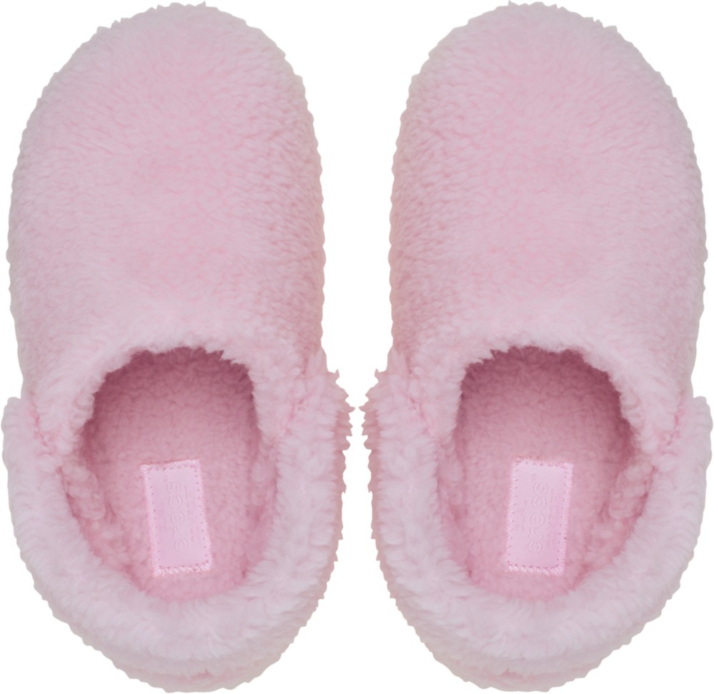 Crocs Hausschuh »Classic Cozzy Slipper K«, Pantoffel, Clog mit Filzwolle