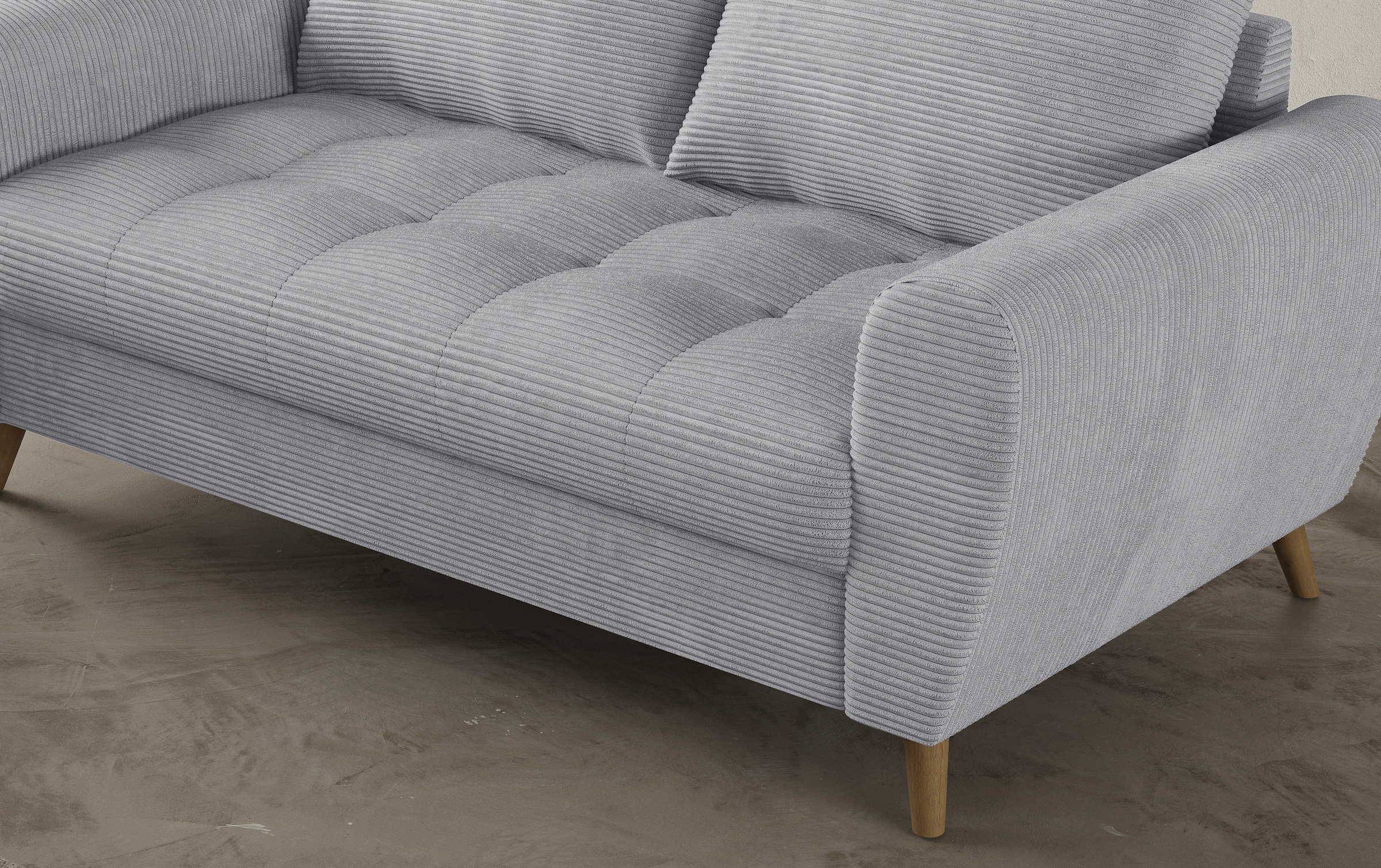 Mr. Couch 2,5-Sitzer »Blackburn II«, Mit Kaltschaumpolsterung bis 140 kg belastbar