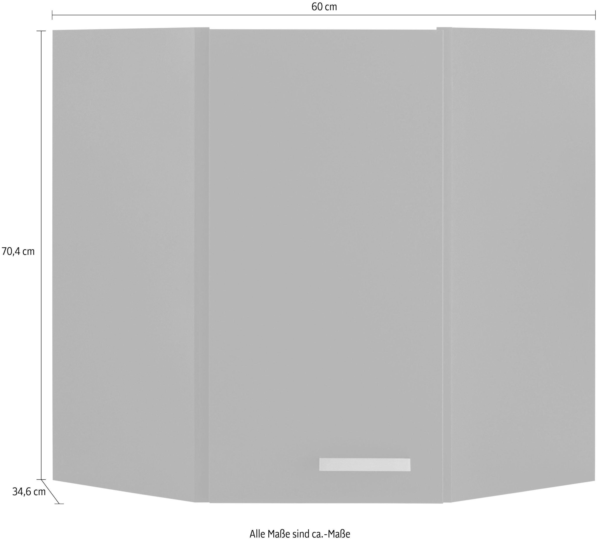 OPTIFIT Eckhängeschrank »Parma«, Breite 60 x 60 cm