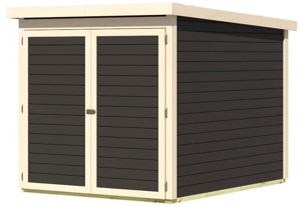 Karibu Fahrradbox »Fahrradgarage«, in verschiedenen Farben, BxTxH: 162,5x216x167 cm