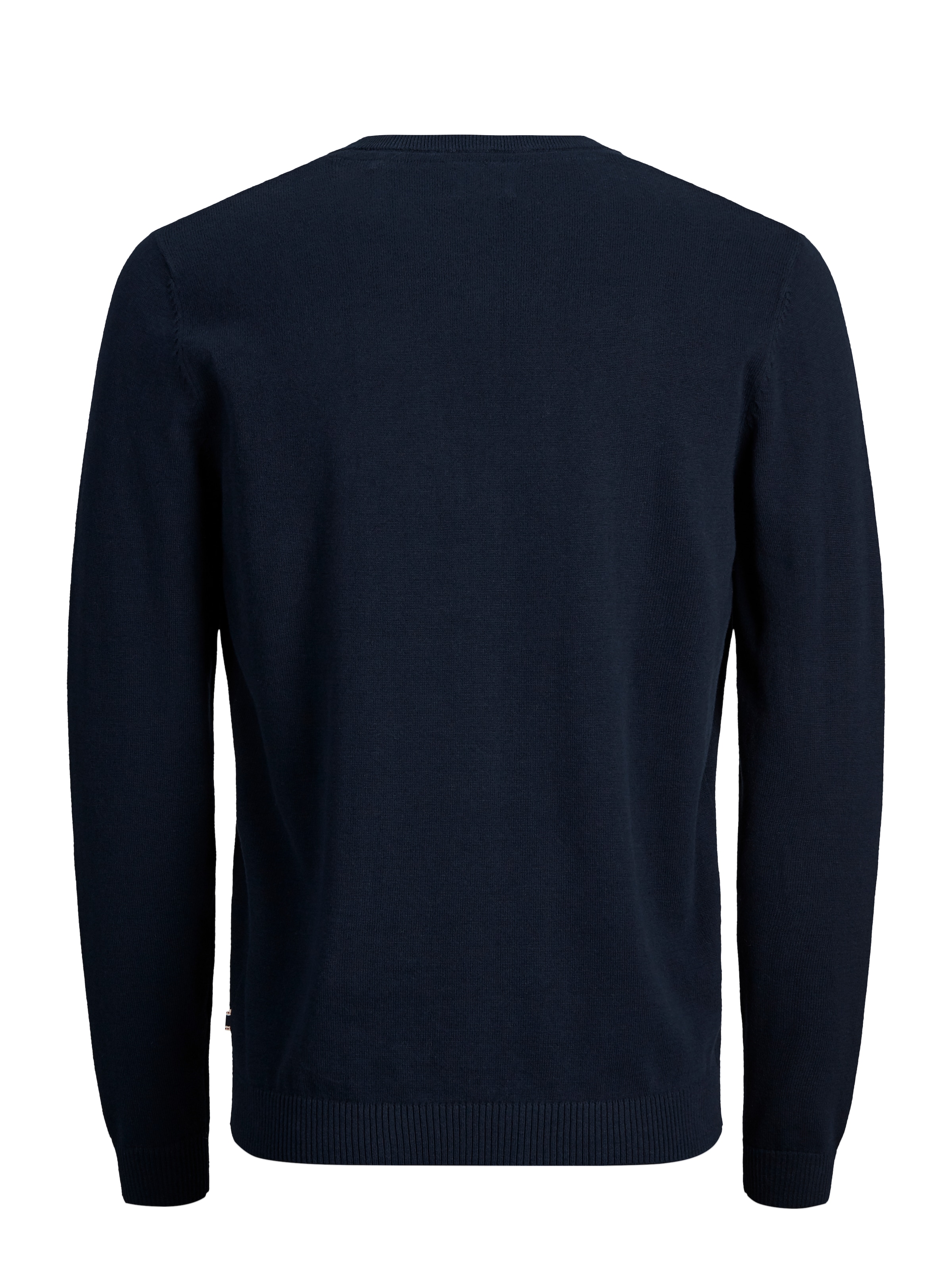 Jack & Jones V-Ausschnitt-Pullover »JJEBASIC mit V-Ausschnitt, ideal für Herbst und Alltag« unifarben, modisch, slim fit, Baumwolle, V-Ausschnitt