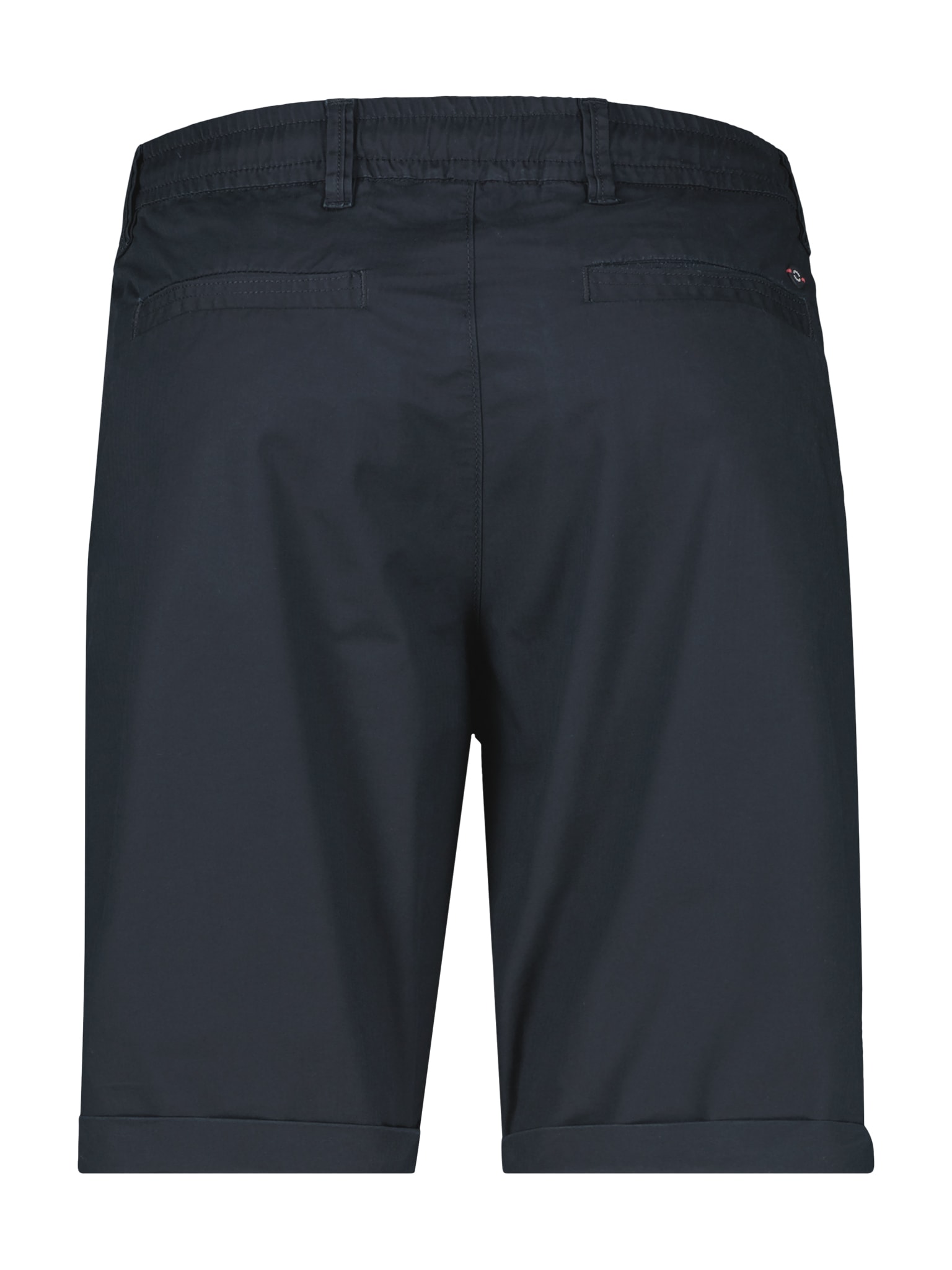 LERROS Chinoshorts  mit Bindeband und Aufschlag am Bein