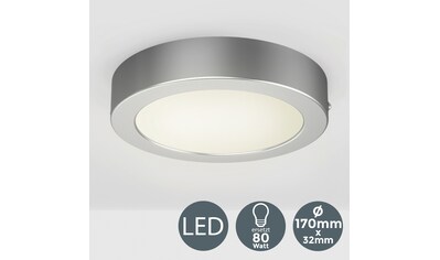 B.K.Licht LED Aufbaustrahler »Garnet Grau«, 1 flammig-flammig, Aufputz-Deckenlampe,... kaufen