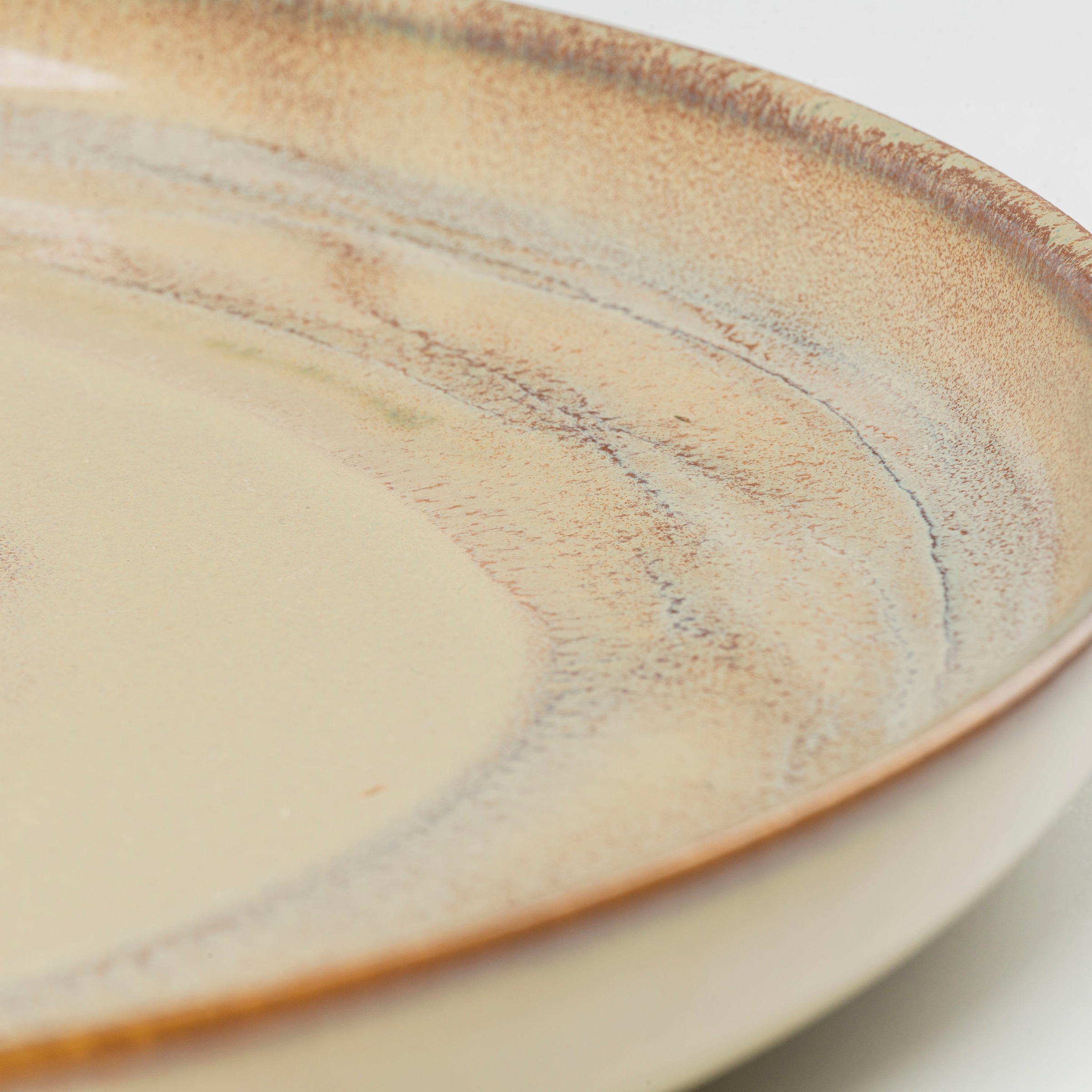 gipfelstück Dessertteller »Nebelwald« Scandi-Style, glänzende Reaktivglasur günstig online kaufen