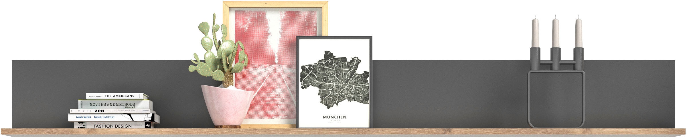 INOSIGN Wandboard »Riga«, Breite 180 cm günstig online kaufen