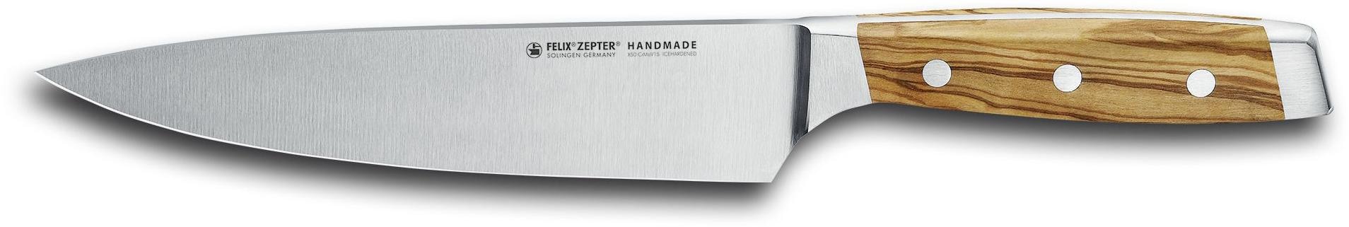 Felix Solingen Kochmesser »First Class Wood«, (1 tlg.), Handmade in Solinge günstig online kaufen