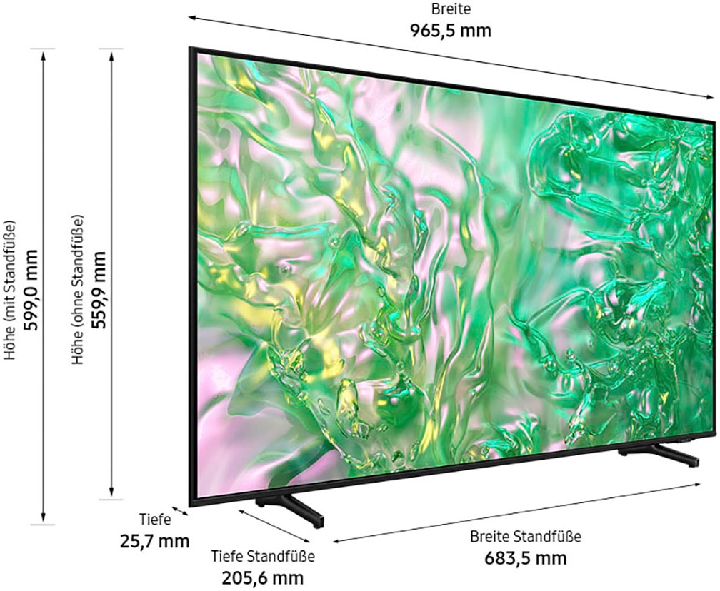 Samsung LED-Fernseher »GU43DU8079U«, 4K Ultra HD, Smart-TV