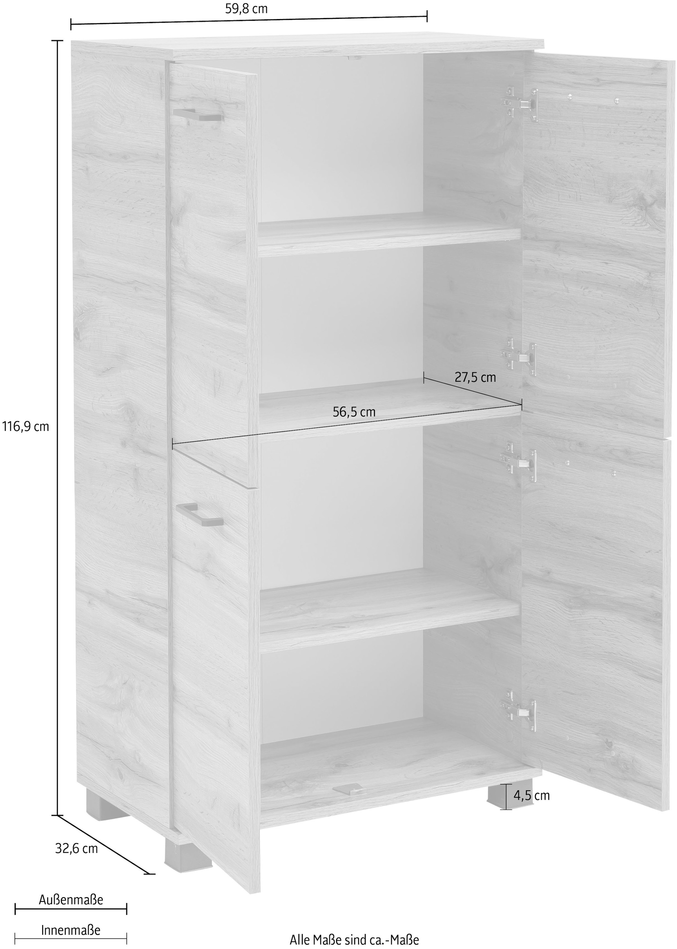 Schildmeyer Midischrank »Nora«