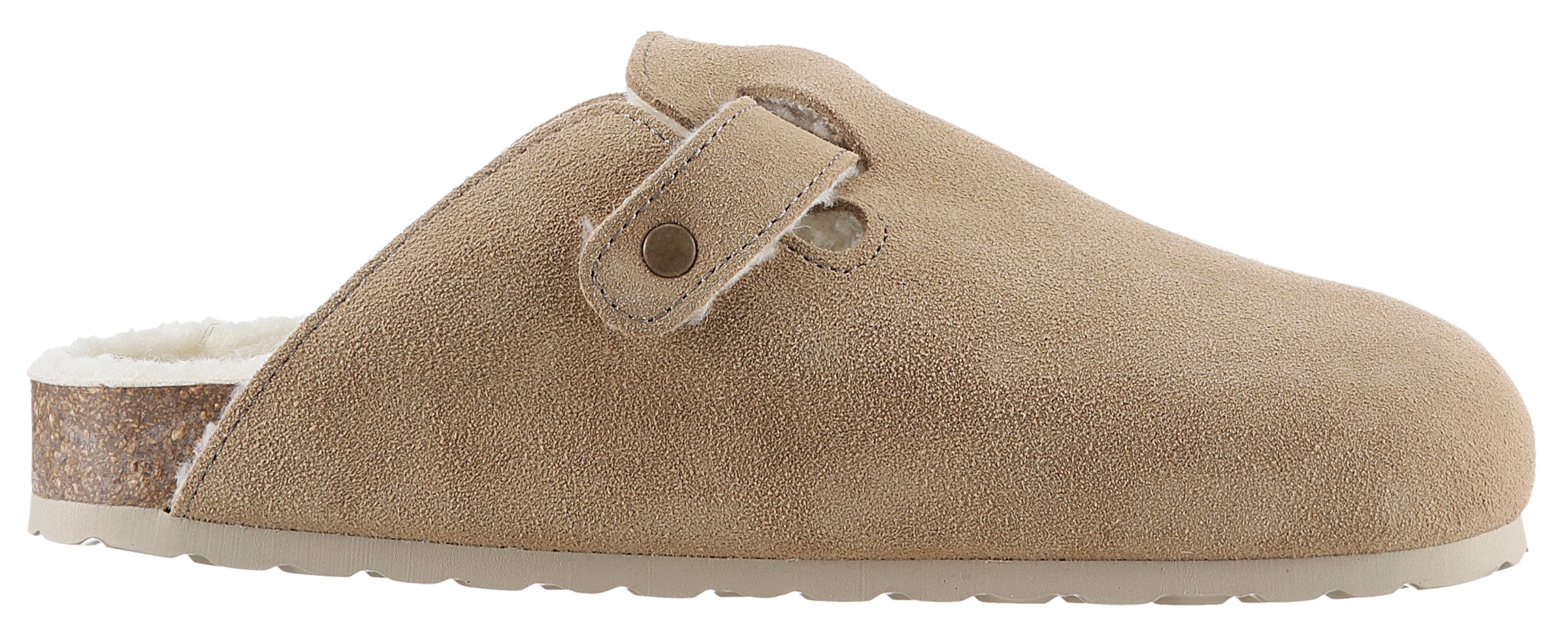 BIO Life Clog »Esc«, Hausschuh, Schlappen, Homeslipper mit Warmfutter