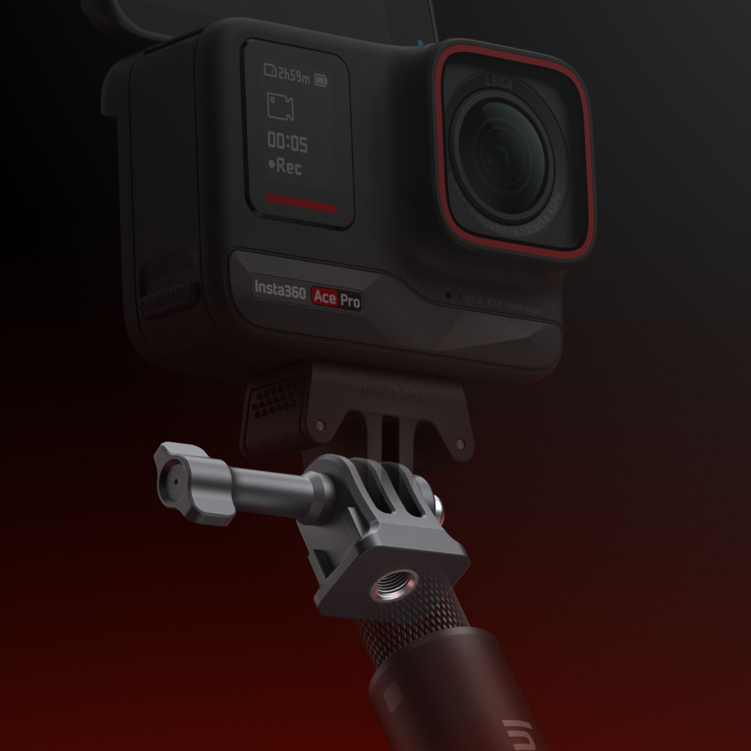 Insta360 Adapter »3-Zinken auf 1/4"-Adapter«