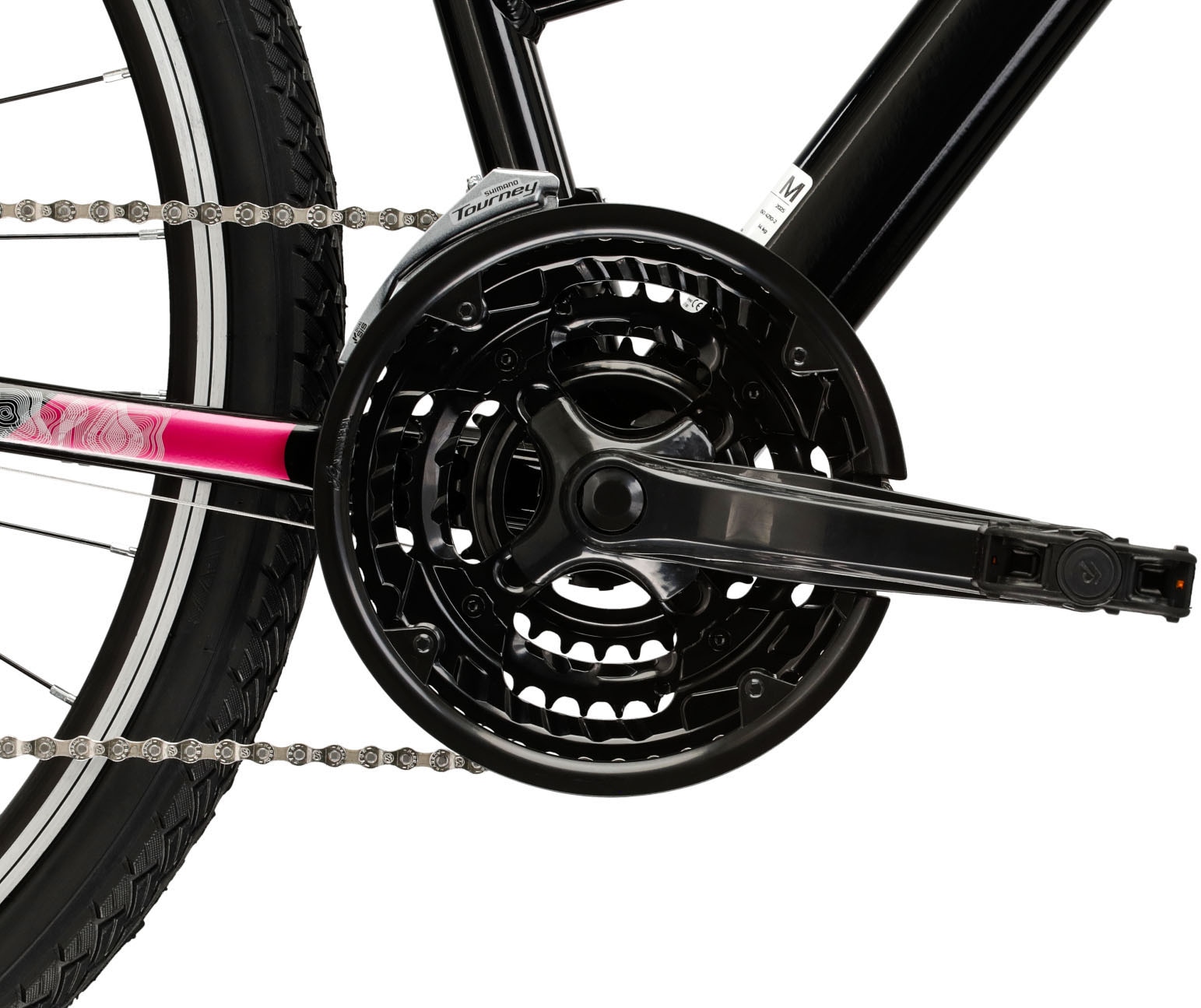 Kross Crossrad »Crossrad Damen 28" Evado 2.0 schwarz 21 Gänge« 21 Gang Shimano ALTUS M310 Schaltwerk Kettenschaltung