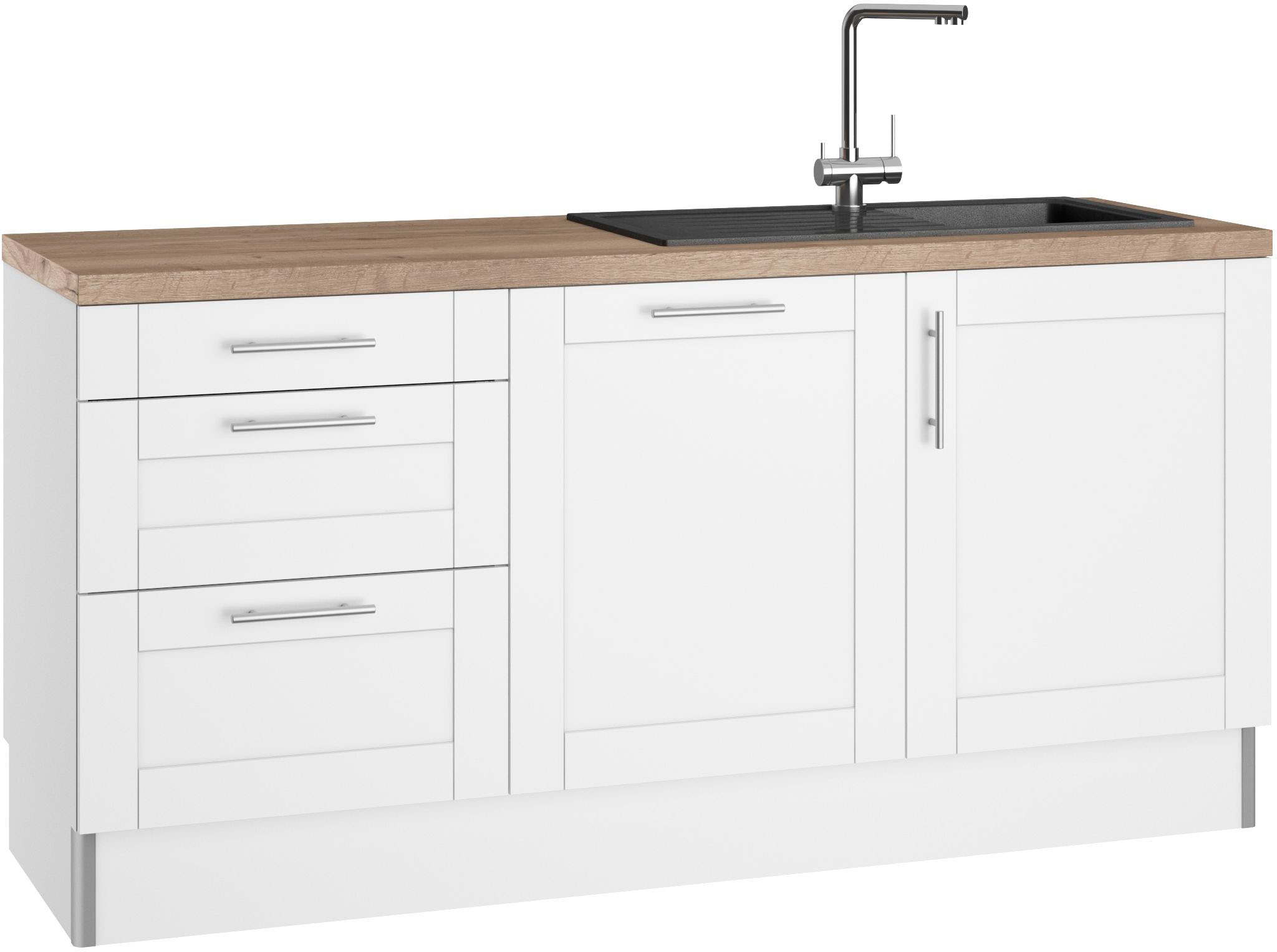 KOCHSTATION Küche »KS-Ahus«, 180 cm breit, wahlw.mit E-Geräten, Soft Close günstig online kaufen