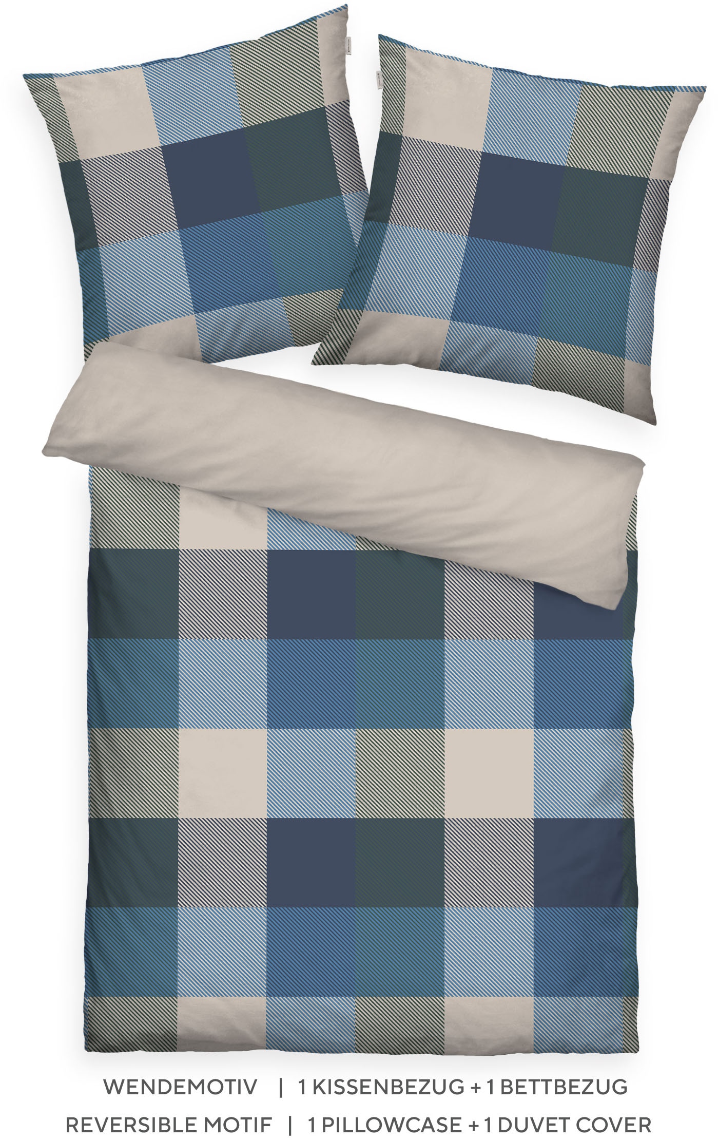 TOM TAILOR HOME Bettwäsche »BOLD MOSAIC in Gr. 135x200cm, 155x220cm oder 200x220cm«, new bedroom, gewebtes Label