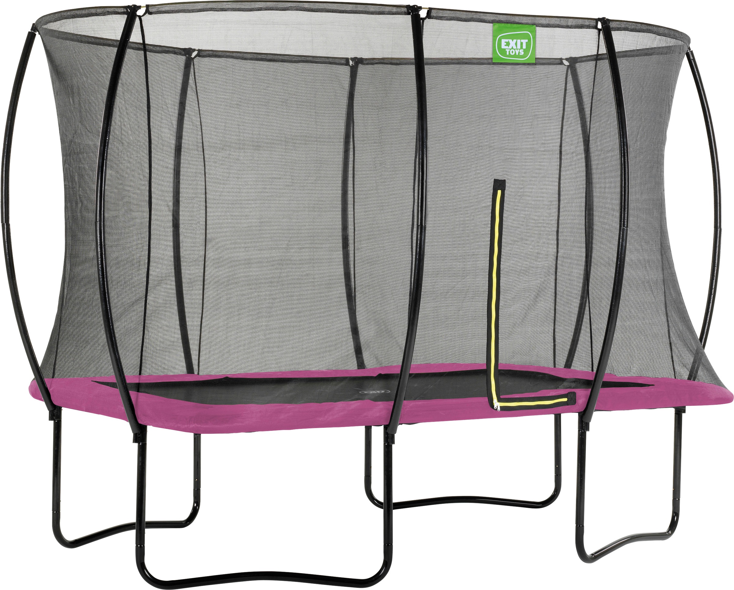 EXIT Gartentrampolin »Silhouette«, BxT: 214x305 cm, mit Sicherheitsnetz