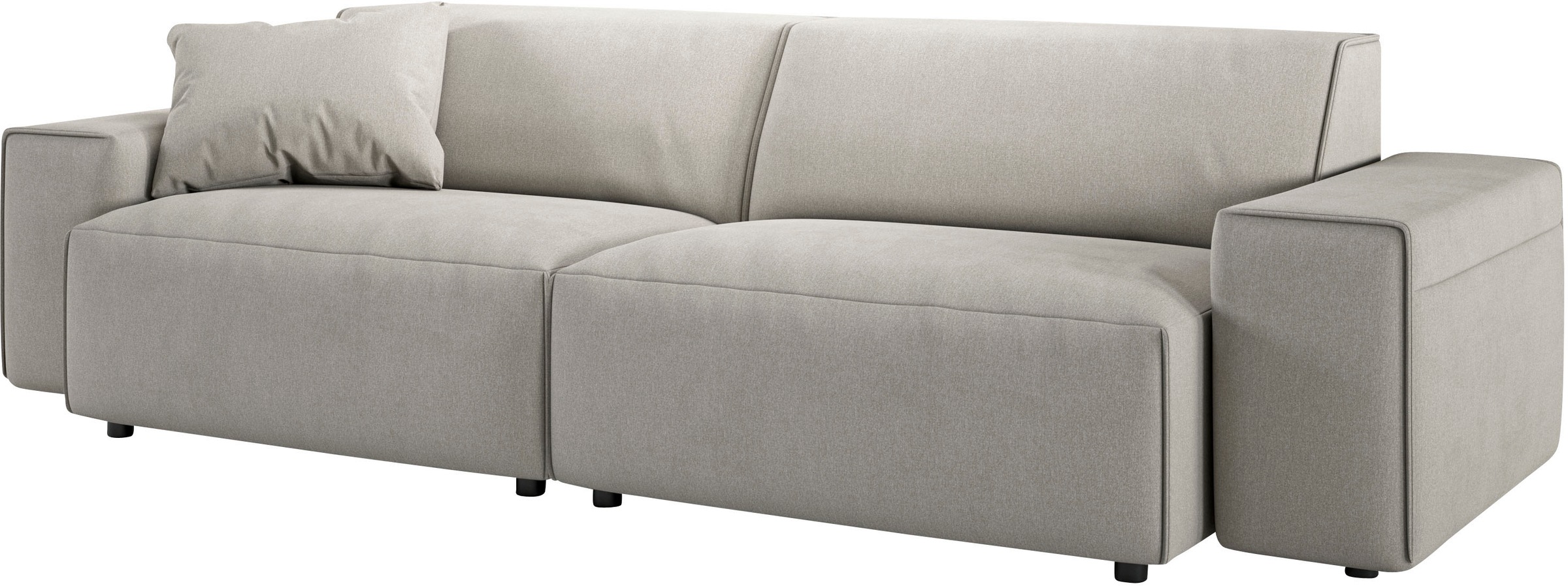 andas Big-Sofa »Glimminge  auch in Breitcord, Feincord + Easy care-Bezug,«, besondere Kedernähte Zierkissen