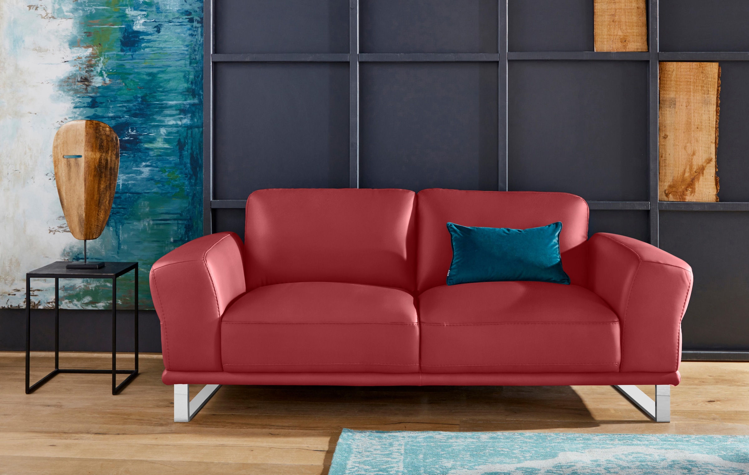 W.SCHILLIG 2-Sitzer »montanaa« mit Metallkufen in Chrom glänzend, Breite 19 günstig online kaufen