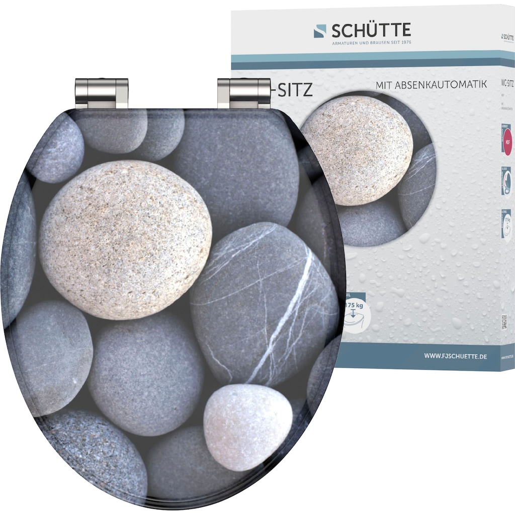 Schütte WC-Sitz »GREY STONES«