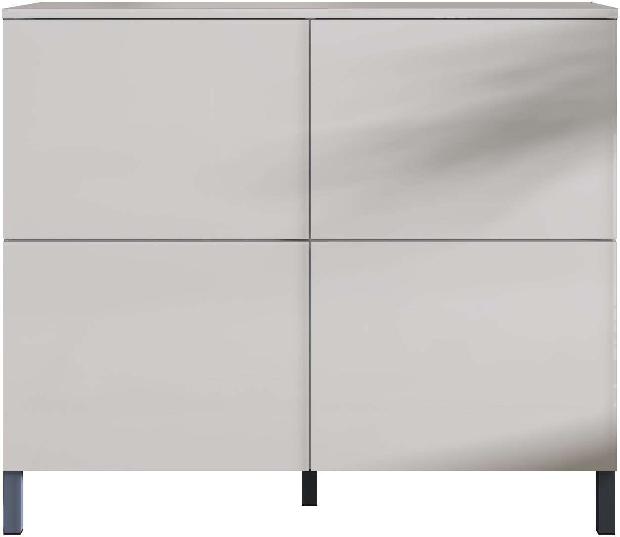 borchardt Möbel Kommode »Haama«, Drucköffner (Push-To-Open), höhenverstellbarer Einlegeboden