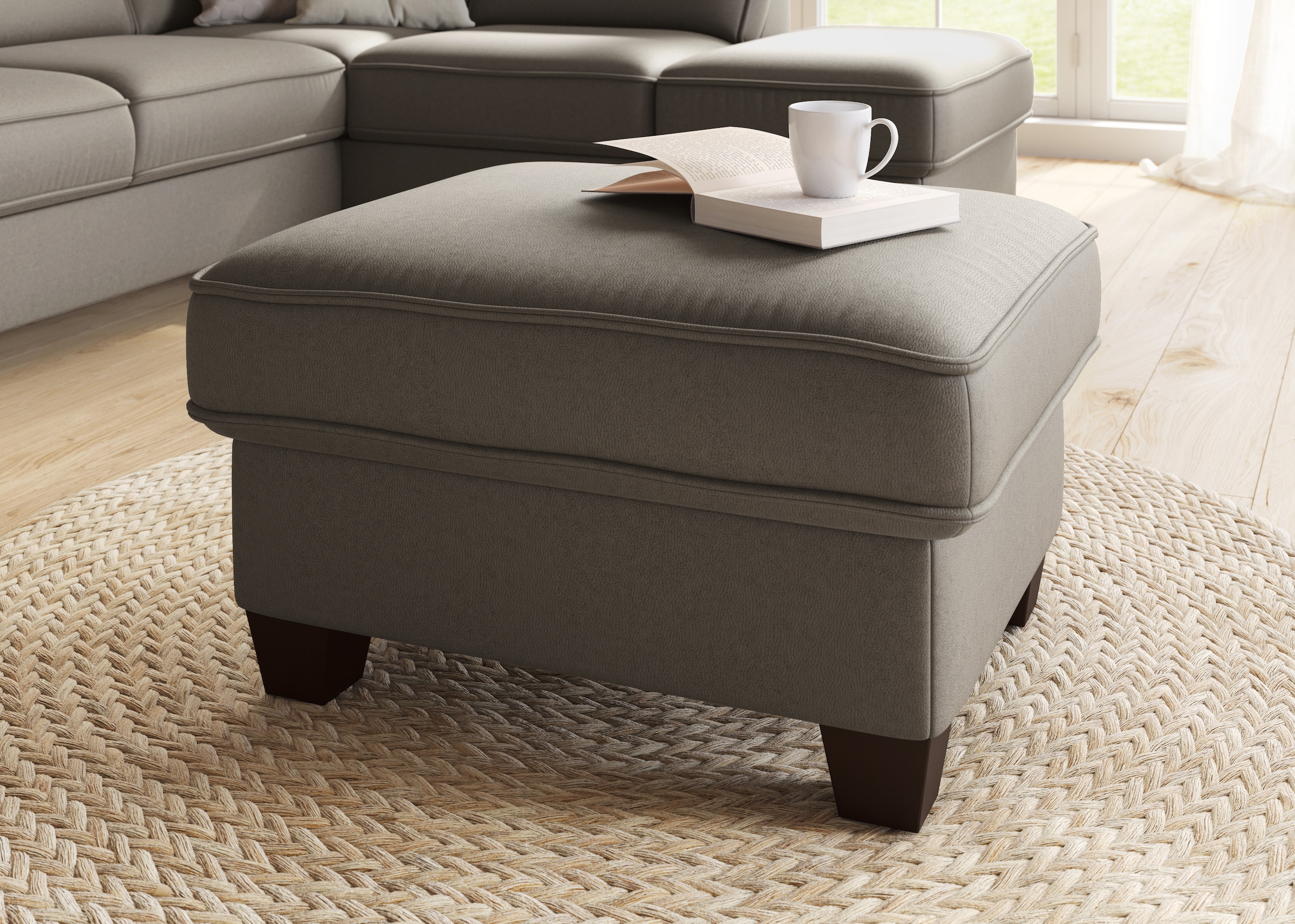 Home affaire Hocker »County« 1 Stk. tlg. mit Federkern und Stauraum, passen günstig online kaufen