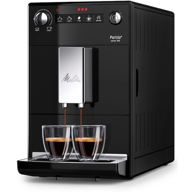 Melitta Kaffeevollautomat Purista F23/0-102 schwarz, 1,2l Tank,  Kegelmahlwerk auf Rechnung kaufen